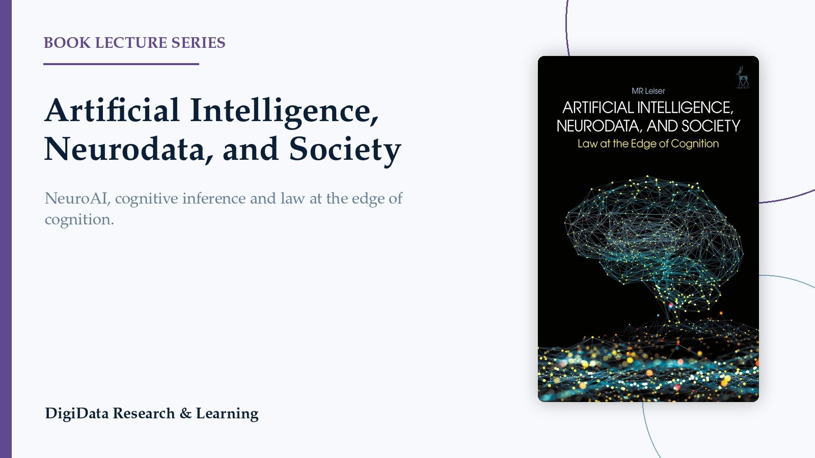 Artificial Intelligence, Neurodata, and Society lecture series preview